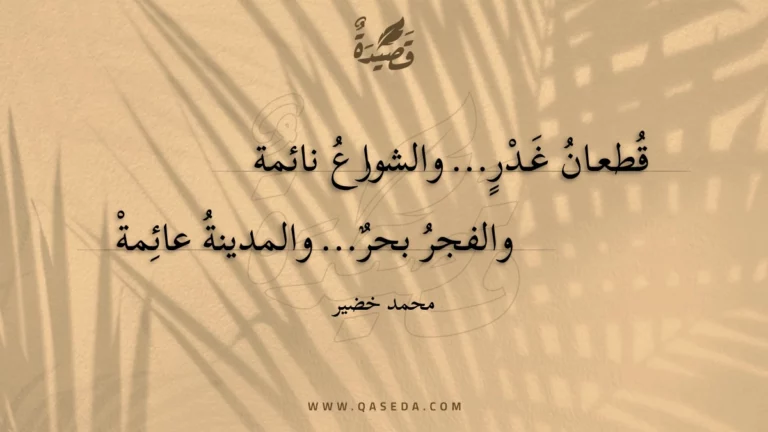 قصيدة فجر الخليل.. إلى الشهيد الطفل محمد أبو خضير