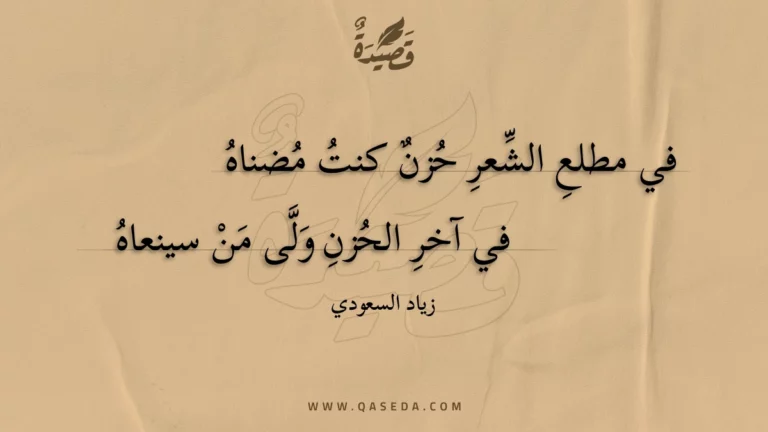 قصيدة مع سبق الشتات والتشظي